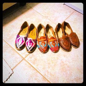 Leather Huaraches price is for each